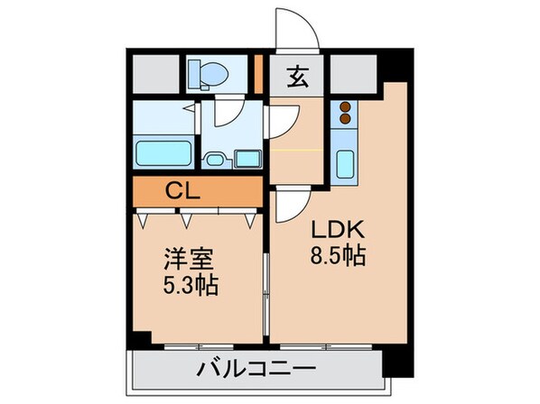 ヴィヴァ－チェⅡ番館の物件間取画像